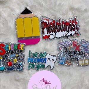Cartoon character badge reels